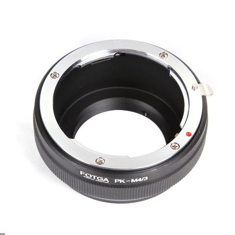 Кольцо-адаптер FOTGA PK, переходное кольцо для объектива Pentax к Micro 4/3 M4/3 Panasonic Olympus GH5 GF9 GH4, E3, E-PL9, G1, GF1 ► Фото 1/6