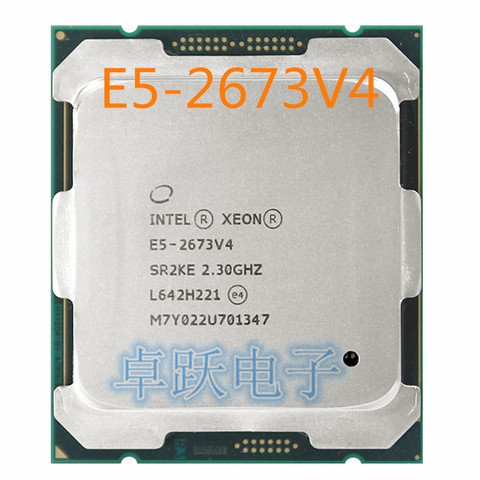 E5-2673V4 оригинальный процессор Intel Xeon OEM версии E5 2673V4 SR2KE 20 ядер 2,30 ГГц 50 Мб 14 нм LGA2011-3 Бесплатная доставка ► Фото 1/1