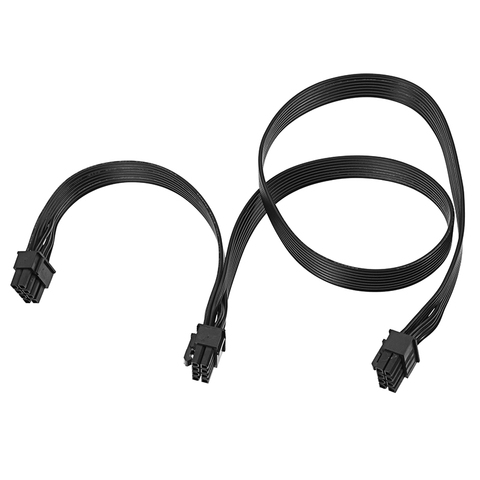 8-контактный штекер-двойной 8-контактный (6 + 2) штекер PCI-E кабель питания для видеокарты GPU Удлинительный кабель для BTC ► Фото 1/6