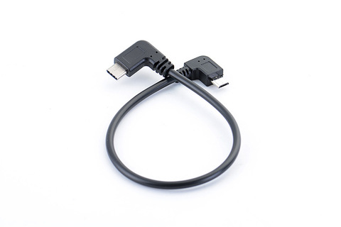 Кабель Micro USB-Type C OTG 20 см для портативного цифрового усилителя DAC ► Фото 1/1