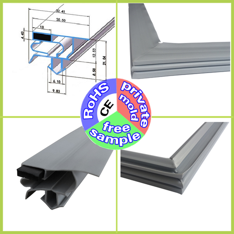 Уплотнительная прокладка для морозильной камеры и холодильника, Заводская Популярная продажа ► Фото 1/6