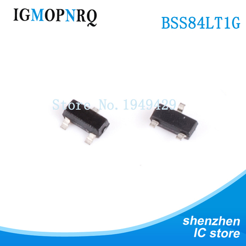 100 шт. BSS84LT1G SOT23 BSS84 MOSFET 50V 130mA P-Channel новый оригинальный Бесплатная доставка Быстрая доставка ► Фото 1/1