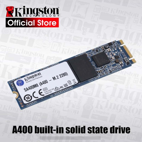 Внутренний твердотельный накопитель Kingston A400 SSD M.2 2280 120 ГБ 240 ГБ, жесткий диск HDD HD SSD для ноутбука ► Фото 1/6