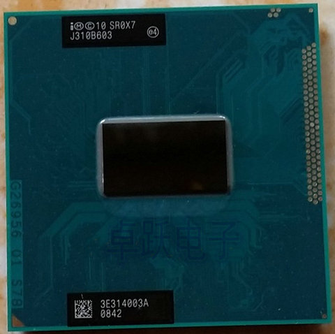 Оригинальный двухъядерный процессор intel Core i5 3380M 2,9 ГГц 3M, SR0X7, десктопный процессор для ноутбука, процессор PGA 988 pin Socket G2 ► Фото 1/1