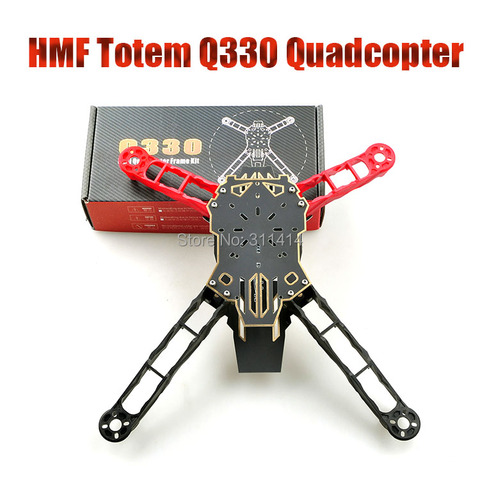 1 комплект HMF Totem Q330 Alien, Радиоуправляемый квадрокоптер, рама 330 мм, высокопрочный, легкий, для DIY, мультиротор, FPV, Дрон, как F330 FS ► Фото 1/6