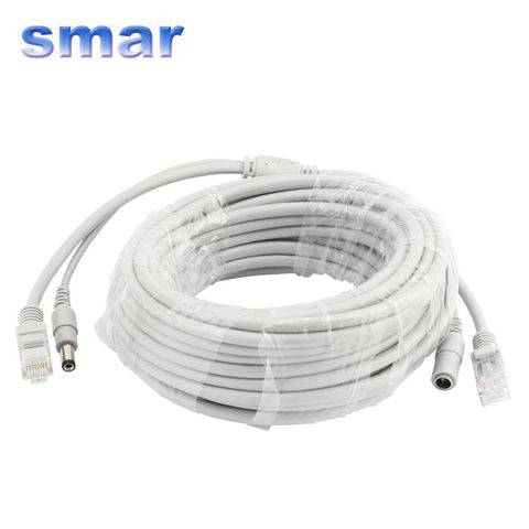 5 м/10 м/15 м/20 м RJ45 Lan-кабель Ethernet Соединительный сетевой Lan-кабель Шнур сетевые кабели для IP-камеры ► Фото 1/4