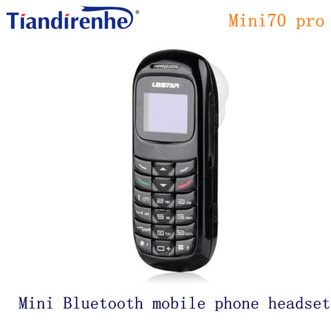 Bluetooth-наушники GTSTAR mini70 pro, беспроводные, карманные, с поддержкой SIM-карты ► Фото 1/6