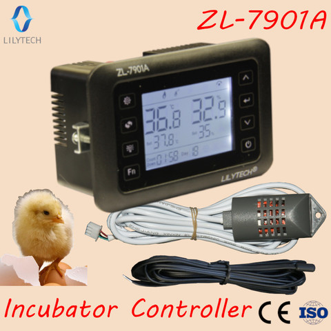 ZL-7901A, 100-240В переменного тока, PID, многофункциональный автоматический инкубатор, контроллер инкубатора, инкубатор температуры и влажности, ... ► Фото 1/6