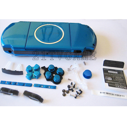 Чехол для игровой консоли PSP 3000 PSP 3000, Сменный Чехол с полным корпусом и кнопками ► Фото 1/6