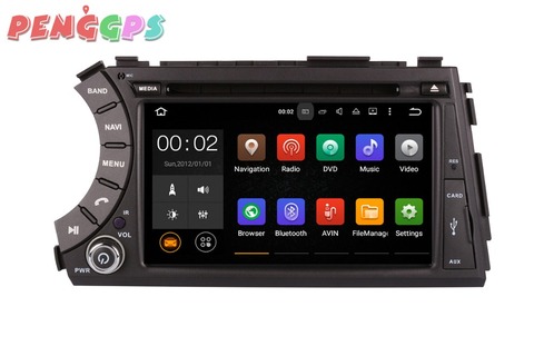 Автомобильный gps-навигация, Android 9,0, DVD-радио для SSANGYONG Kyron Actyon Micro Kyron Korando Micro Actyon 2005 2006-2012 ► Фото 1/6