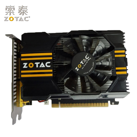 Оригинальная видеокарта ZOTAC GT630-1GD5 Thunder MB для видеокарт NVIDIA GeForce GT630 GT600 1GD5 1G 128 бит GDDR5 б/у 65 Вт ► Фото 1/1