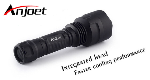 Новый светодиодный фонарь Anjoet C8 Cree XML2, фонарь, фонарь, велосипед, Самозащита, Кемпинговый светильник, лампа, для велосипеда 18650 ► Фото 1/6