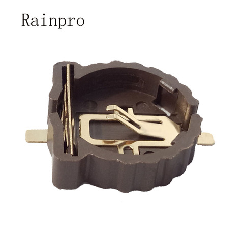 Rainpro 10 шт./лот BS-1220-2 CR1220 CR1225 3V держатель батарейного отсека с золотым покрытием ► Фото 1/1