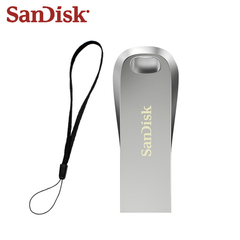 Прочный металлический USB флеш-накопитель SanDisk CZ74, 150 дюйма, Стандартная защита паролем, восстанавливающий файл, флеш-накопитель USB 3,1, карта па... ► Фото 1/6