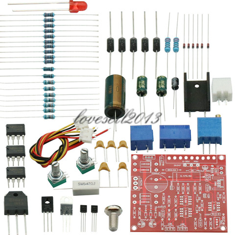Регулируемый источник питания постоянного тока 0-30 в 2mA-3A, набор «сделай сам» для защиты от короткого замыкания и ограничения тока ► Фото 1/4