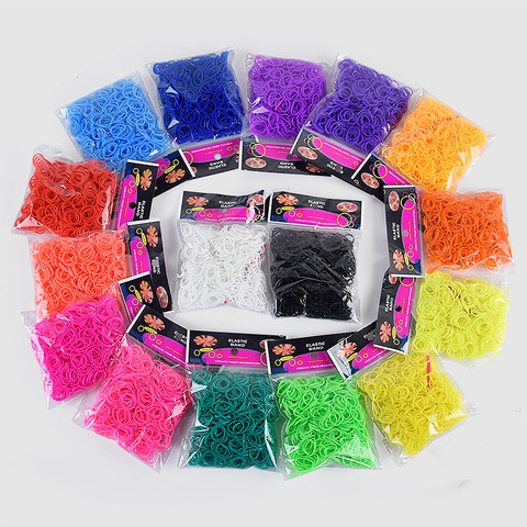 16 цветов ткацкий станок для детей подарок для девочек резинки для плетения шнуровки браслет игрушка орбиты рукоделие игрушка для творчеств... ► Фото 1/6
