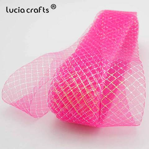 Lucia Craft 10 м/лот 40 мм нейлоновая лента для рукоделия, цветочный материал ручной работы, M0501 ► Фото 1/6