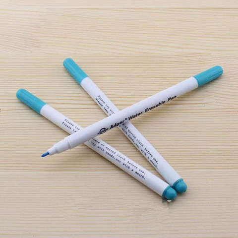 2 шт./лот синяя Водорастворимая маркировочная ручка для ткани AA7211 ► Фото 1/3