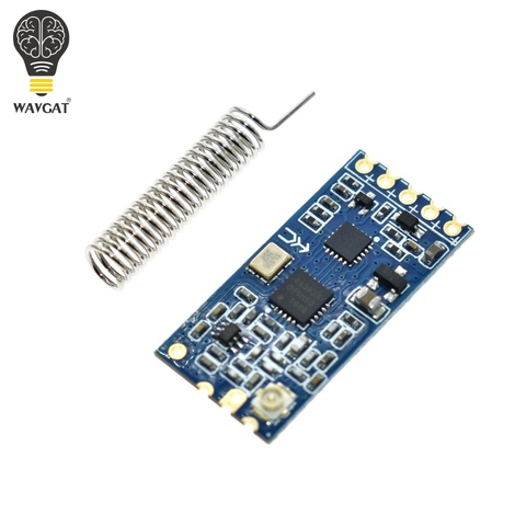 WAVGAT 433 МГц SI4463 HC-12 беспроводной модуль последовательного порта 1000 м Замена Bluetooth Оригинал ► Фото 1/6