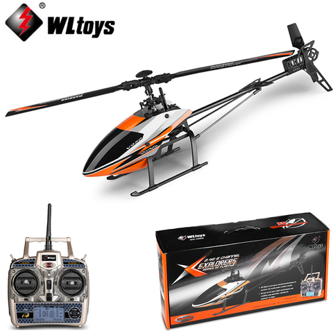 WLtoys V950 большой вертолет 2,4G 6CH 3D6G система бесщеточный Flybarless RC вертолет RTF игрушки с дистанционным управлением ► Фото 1/4