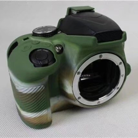 Мягкий силиконовый резиновый чехол для камеры Nikon D5100 D5200 чехол для камеры защитный чехол ► Фото 1/1