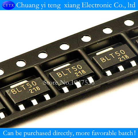 Серия высокочастотных транзисторов BLT50, 500 мА/7,5 В/1,2 Вт/470 МГц (), 10 шт./лот ► Фото 1/1