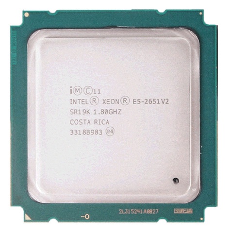 Процессор Intel Xeon E5 2651 V2 1,8 ГГц 30 м кэш LGA 2011 SR19K серверный процессор ► Фото 1/1