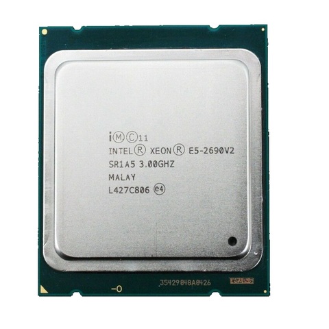 Процессор Intel Xeon E5 2690 V2 3,0 ГГц 25 Мб кэш-памяти LGA 2011 SR1A5 серверный процессор ► Фото 1/1