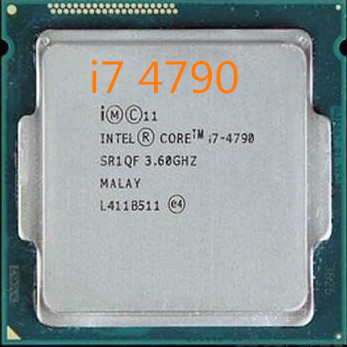 Процессор Intel Core I7 4790, процессор i7 4790, LGA 1150, четырехъядерный процессор, процессор для настольного ПК ► Фото 1/1