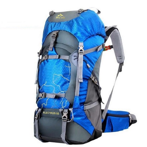 Рюкзак FengTu 60L для мужчин и женщин, водонепроницаемый рюкзак для походов и путешествий, спортивная сумка для альпинизма на открытом воздухе ► Фото 1/6