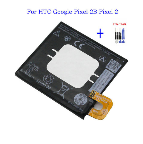 1x2700 мА · ч, BG2W G011A-B для литий-ионных полимерных батарей Google Pixel 2B Pixel 2 + комплекты инструментов для ремонта ► Фото 1/6