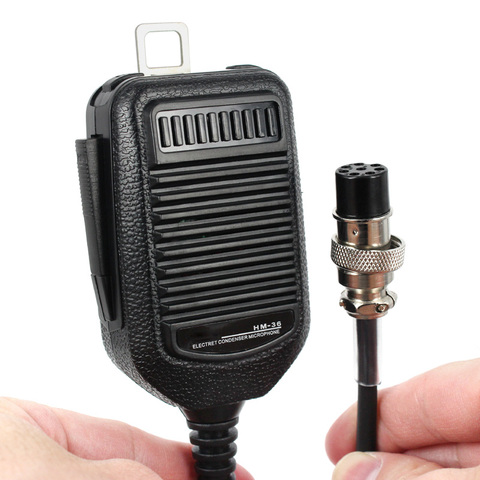 8 Pin HM-36 микрофон для ICOM HM36 IC-718 IC-775 IC-7200 IC-7600 IC-25 IC-28 IC-38 автомобиля радио с мобильного портативной рации ► Фото 1/6