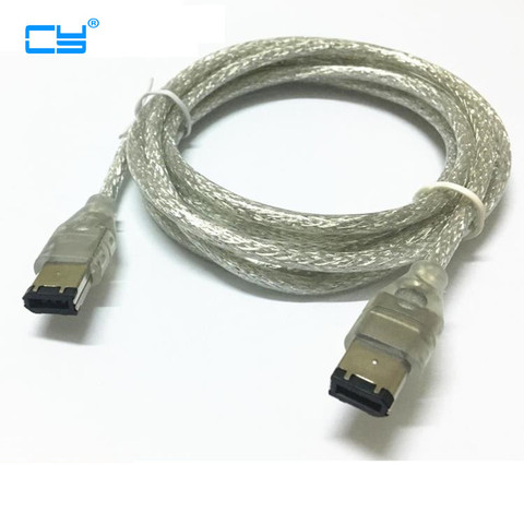 IEEE 1394 FIREWIRE 6-контактный до 6-контактный кабель iLINK для ПК MAC DV 4FT 1,2 M 120 см ► Фото 1/4