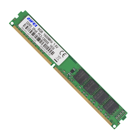 ZIFEI DDR3 2 ГБ/4 ГБ/8 ГБ 1600 1333 1066 МГц 1,5 V модуль памяти DIMM для компьютера Оперативная память полностью совместима с процессором Intel и AMD ► Фото 1/6