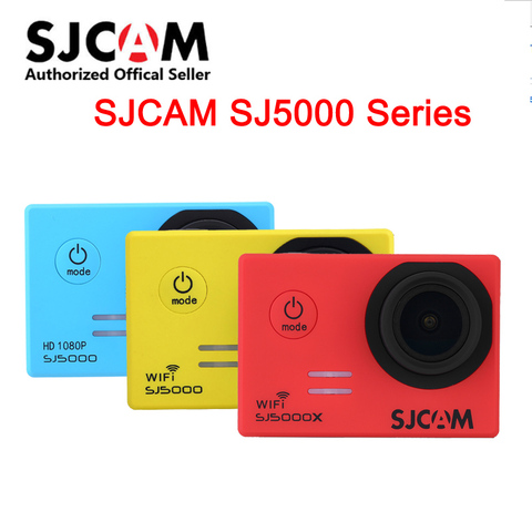 Оригинальная Экшн-камера SJCAM серии SJ5000 SJ5000X Elite и SJ5000 WIFI и SJ5000 2,0 'TFT LCD водонепроницаемая Спортивная DV-камера на шлем ► Фото 1/6