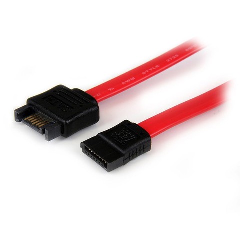 Высококачественный Удлинительный кабель для передачи данных SATA3, кабель для ПК SATA 3,0 SATAIII с 7-контактным портом 50 см, SSD-диск ► Фото 1/2