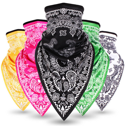 Модный треугольный шарф с кешью в стиле хип-хоп, бандана, маска для скейтборда, маска для лица, шарф для шеи, велосипедный шарф, маска, 2022 ► Фото 1/6