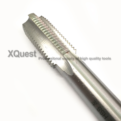 XQuest HSS левосторонний кран M3 M4 M5 M6 M8 M10 M12 M14 M16 M18 M20 LH метрические тонкие нитки прямые флейты краны M8X1 M10X1.25 M20X1.5 ► Фото 1/5