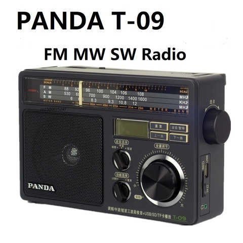 PANDA радио FM MW SW U диск/tf-карта MP3-плеер FM/средняя волна коротковолновый трехдиапазонный радиоприемник ► Фото 1/5