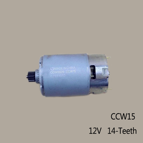 Высокое качество! Сменный двигатель постоянного тока CCW15, 12 В, 14 зубьев, для электрического молотка Makita 6260D, 6270D, 6280D и т. Д. ► Фото 1/3
