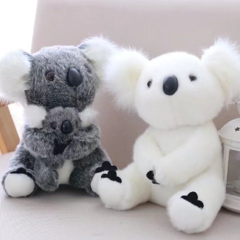 Австралийская кукла коала, плюшевый медведь коала, мягкая кукла для мамы, детская игрушка коала, детские игрушки высокого качества ► Фото 1/5