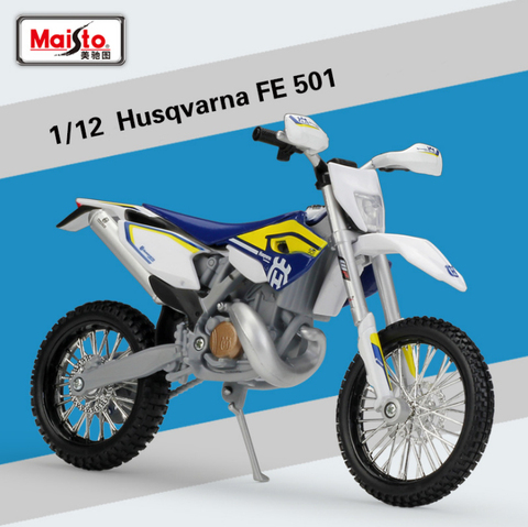 HUSABERG FE501 Husqvarna FE 501 AMA, мотоциклетный Байк для мотокросса, литая металлическая модель, детские игрушки, 1/12, 2015 ► Фото 1/1