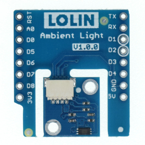 Комнатный светильник V1.0.0 для LOLIN D1 mini BH1750 BH1750FVI I2C, цифровой светильник, модуль датчика ► Фото 1/5