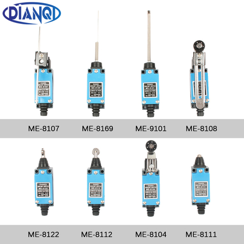 DIANQI хорошего качества МНЕ концевой выключатель ME8108 ME8104 ME8107 ME9101 ME8169 ME8122 ME8111 ME8112 Мгновенный Концевой выключатель ► Фото 1/6