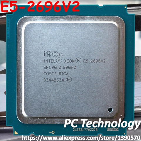 Оригинальный процессор Intel Xeon OEM версии E5-2696V2 12-CORE 2,5 ГГц 30 Мб E5-2696 V2 E5 2696 V2 LGA-2011 22 нм 120 Вт ЦПУ E5 2696V2 ► Фото 1/1