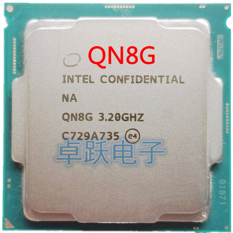QN8G i7 8700K ES CPU INTEL 6 core 12 потоков 3,2 ГГц, поддержка Z370 и других 8-поколенных материнских плат, не выбирайте плату ► Фото 1/1