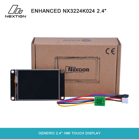 Nextion Enhanced NX3224K024-Универсальный 2,4 ''HMI с 16 Мб флэш-памяти/1024 байт EEPROM/большой RAM сенсорный дисплей ► Фото 1/6