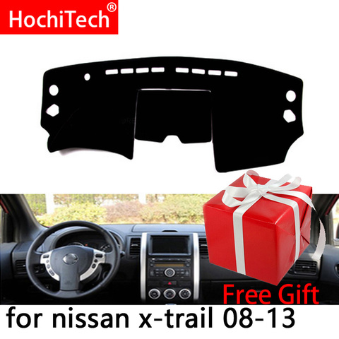 Для Nissan X-Trail X Trail T31 2008-2013, чехол для приборной панели автомобиля с правой и левой рукой, коврик для теней, подушка, коврики, аксессуары ► Фото 1/6
