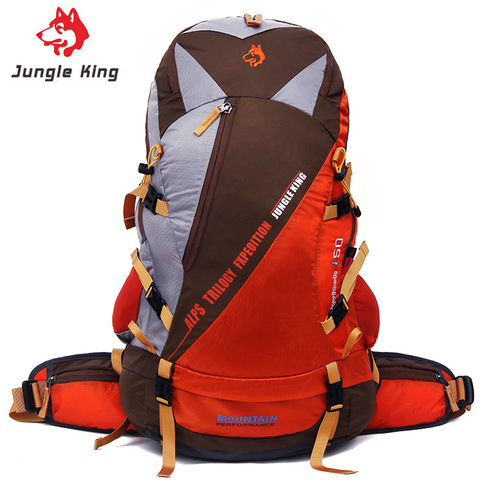 Рюкзак Jungle King, новый сверхвместительный Профессиональный альпинистский рюкзак, большой светильник, 50 л ► Фото 1/6