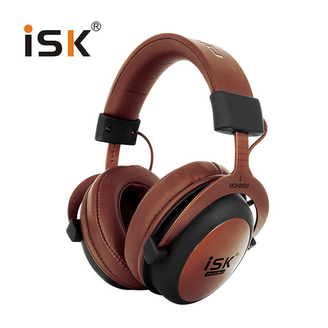 Полностью закрытые динамические Hi-Fi наушники ISK MDH8500, профессиональные студийные наушники для записи монитора, DJ-гарнитура ► Фото 1/5